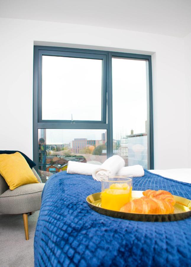 Exoticstay Apartments - Ultra Luxe Top Floor Suite - City Centre Apartment With Cube View - Smart 4K Tv With Ultrafast Wifi & Netflix Birmingam Exterior foto