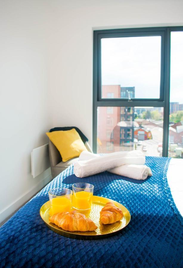 Exoticstay Apartments - Ultra Luxe Top Floor Suite - City Centre Apartment With Cube View - Smart 4K Tv With Ultrafast Wifi & Netflix Birmingam Exterior foto