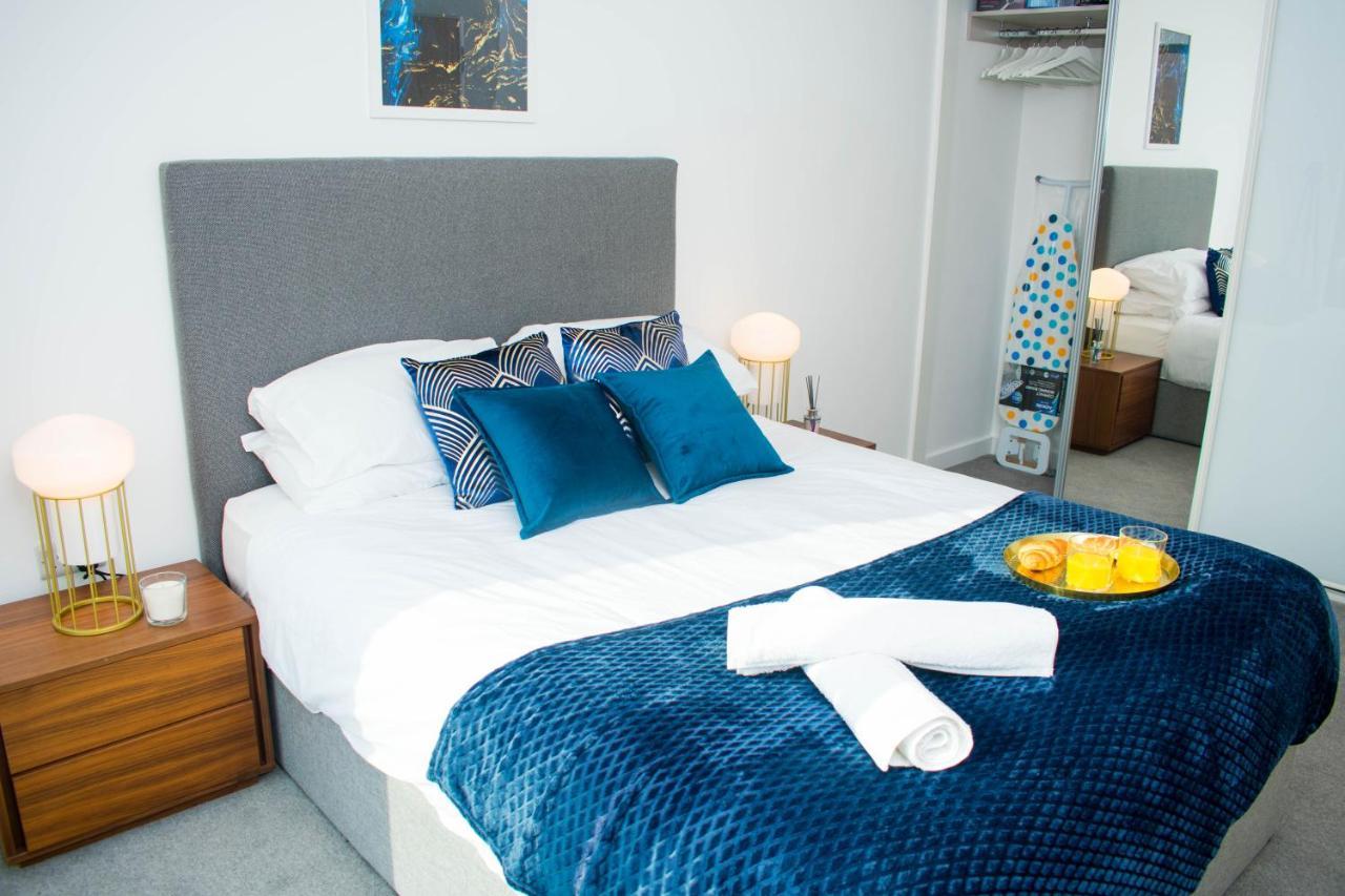 Exoticstay Apartments - Ultra Luxe Top Floor Suite - City Centre Apartment With Cube View - Smart 4K Tv With Ultrafast Wifi & Netflix Birmingam Exterior foto