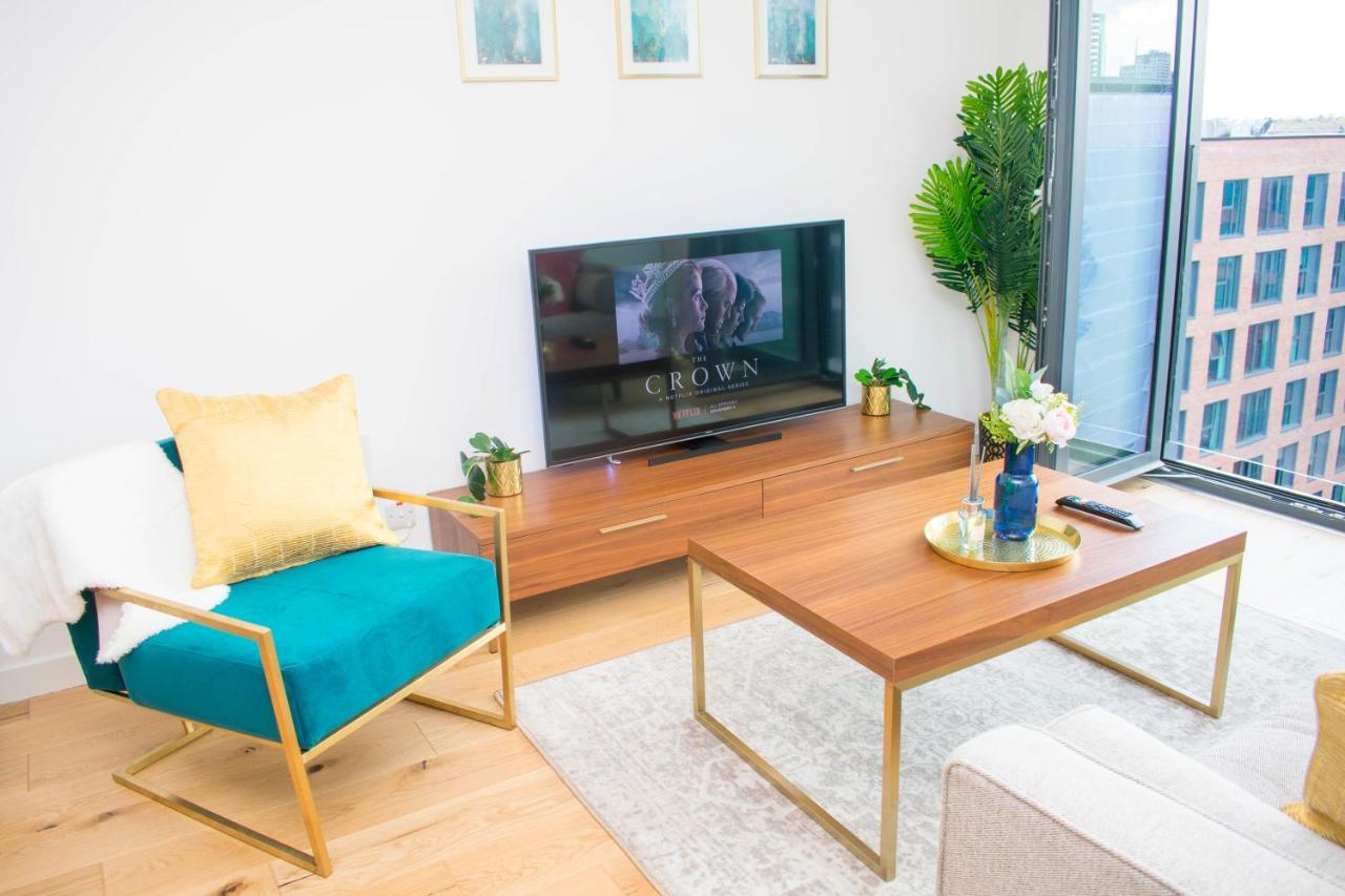 Exoticstay Apartments - Ultra Luxe Top Floor Suite - City Centre Apartment With Cube View - Smart 4K Tv With Ultrafast Wifi & Netflix Birmingam Exterior foto