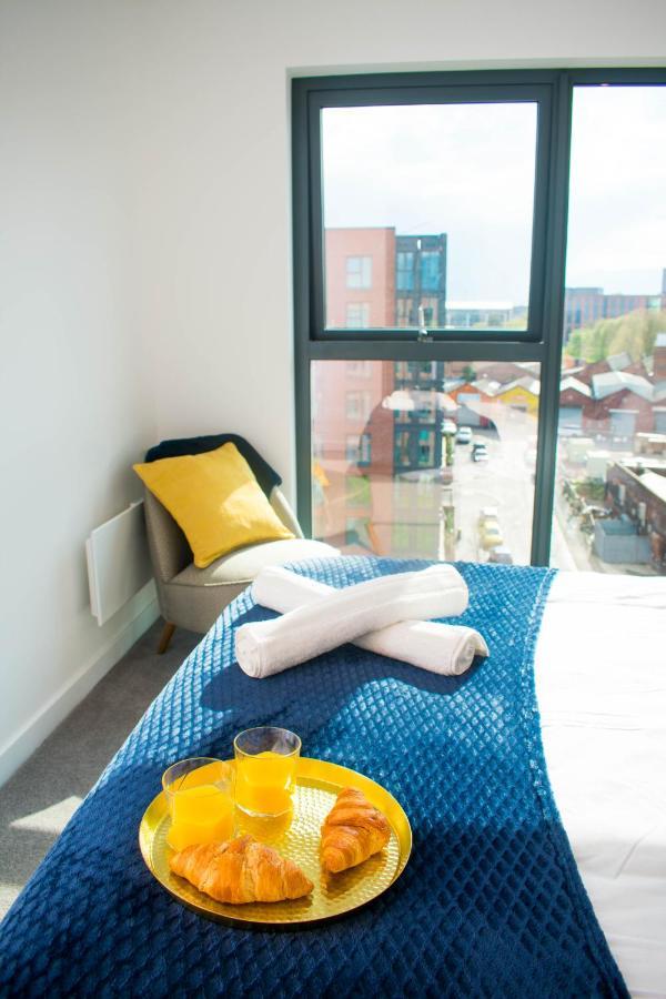 Exoticstay Apartments - Ultra Luxe Top Floor Suite - City Centre Apartment With Cube View - Smart 4K Tv With Ultrafast Wifi & Netflix Birmingam Exterior foto